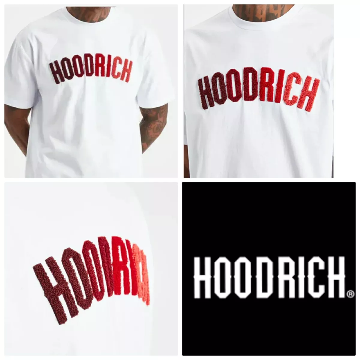 Hoodrich white t shirt cheap