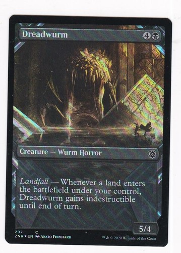 4x Dreadwurm - Foil MTG Zendikar Rising NM Magic Foil | eBay