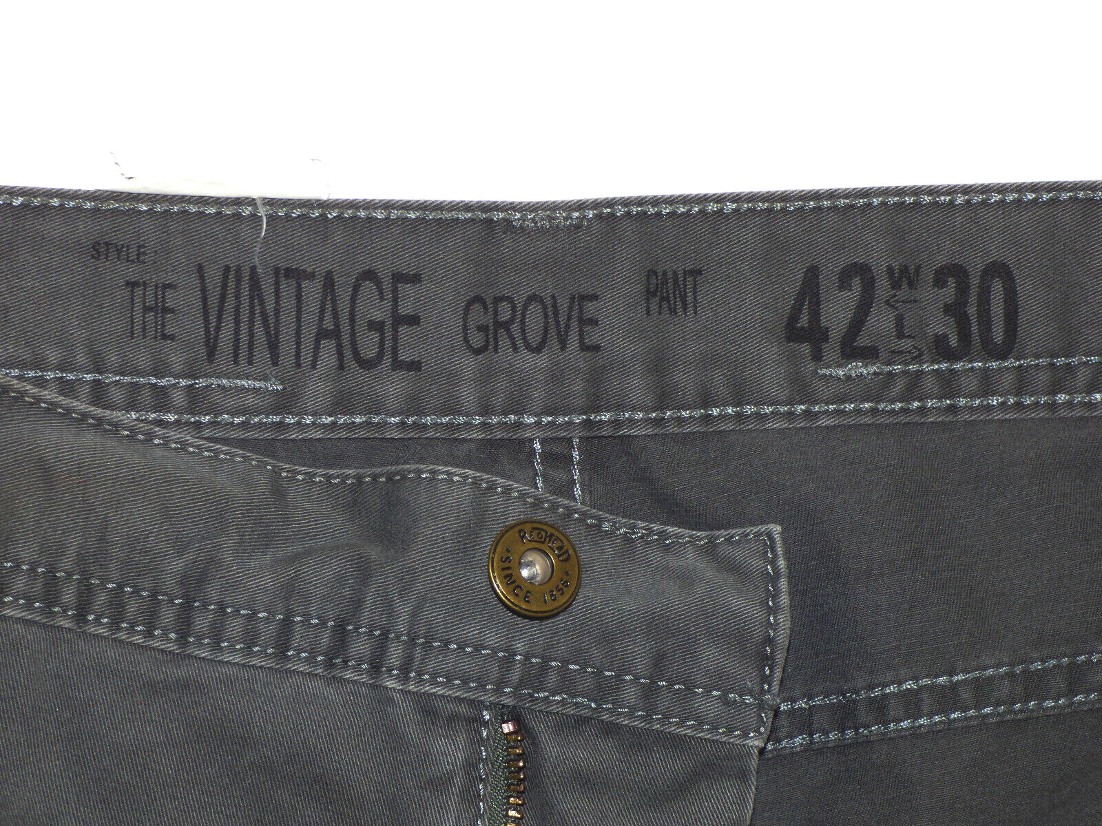 RedHead The Vintage Grove Pant Work Pants Men's Sz 42W 30L (hemmed to