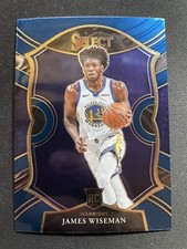 2020-21 Select Concourse  Blue #62 James Wiseman (RC) Golden State Warriors