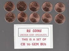 UNCIRCULATED  LINCOLN SHIELD CENT SET  2014 to 2025 all 24 P+D  fill those holes