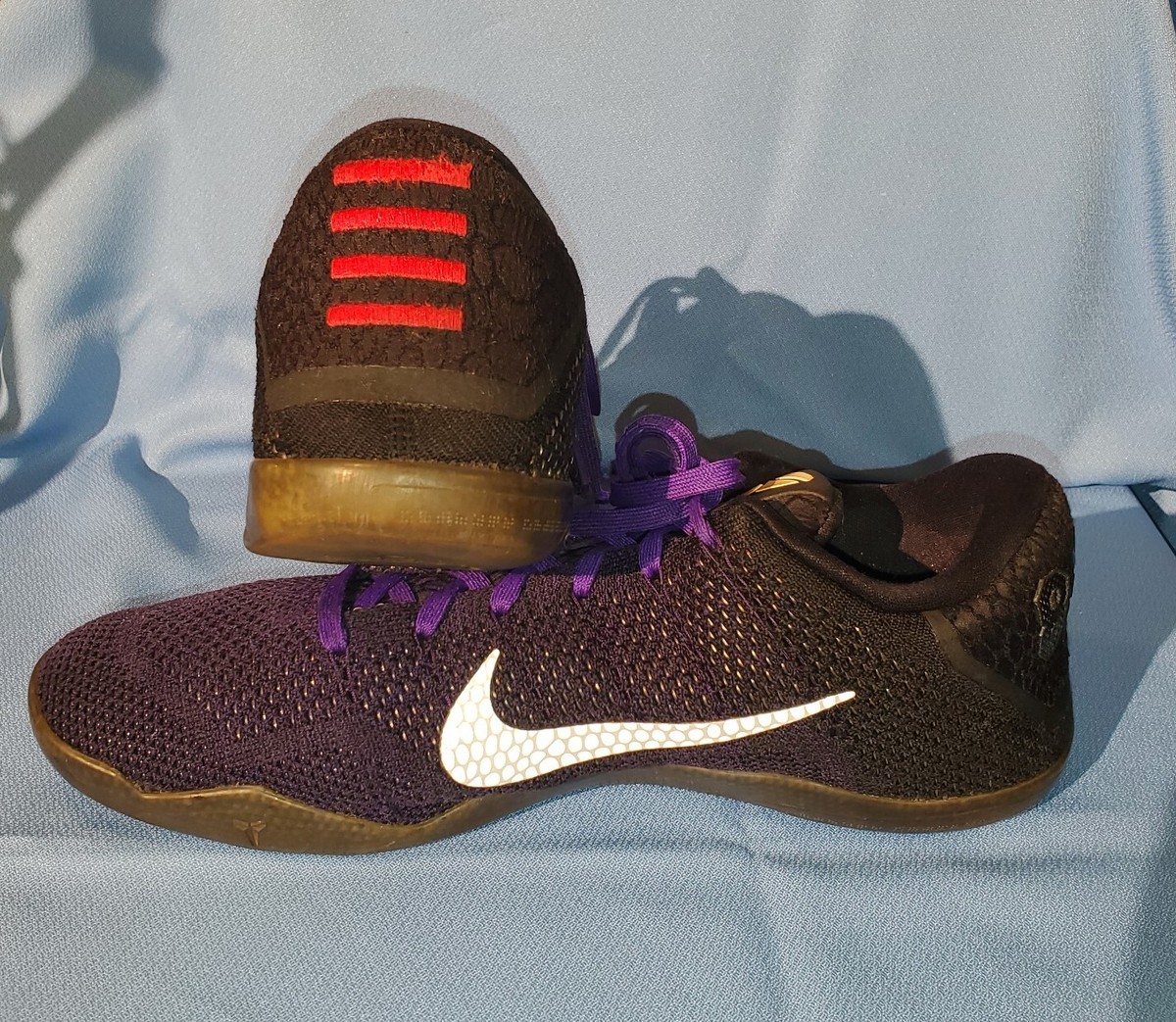 Nike Kobe Bryant 8 24 XI 11 Elite Low Eulogy Hyper Grape USA Size