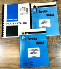 International D466 DT466 Diesel Engine Service Parts Manual Set Catalog Repair