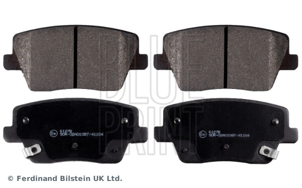 Blue Print BremsbeläGe Bremsbelegsatz Hinten Passend FüR Hyundai I30-image
