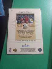 1995 Upper Deck Muggsy Bogues #145 Bullets Free Shipping The Rookie Years