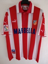 ATLETICO DE MADRID 1997-1998 Marbella camiseta shirt trikot maillot maglia M