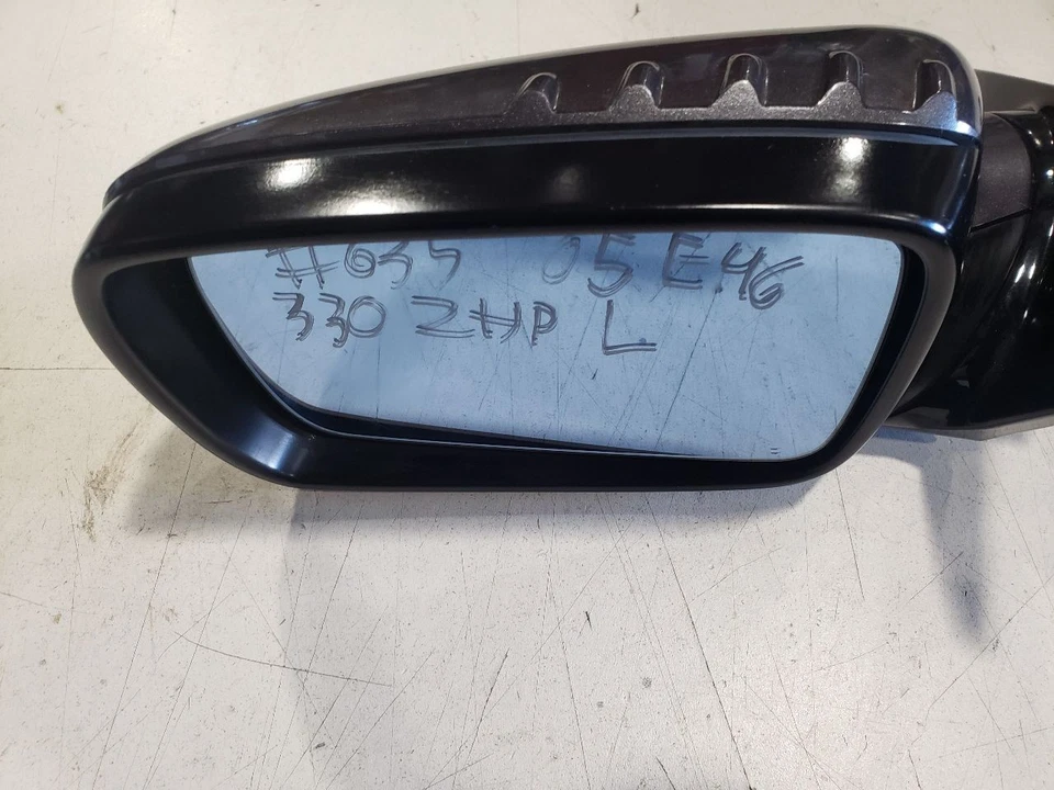 Espejo retrovisor lateral izquierdo del conductor (9 cables) - BMW 330CI E46 2001 cupé - OEM Foto 3 de 4