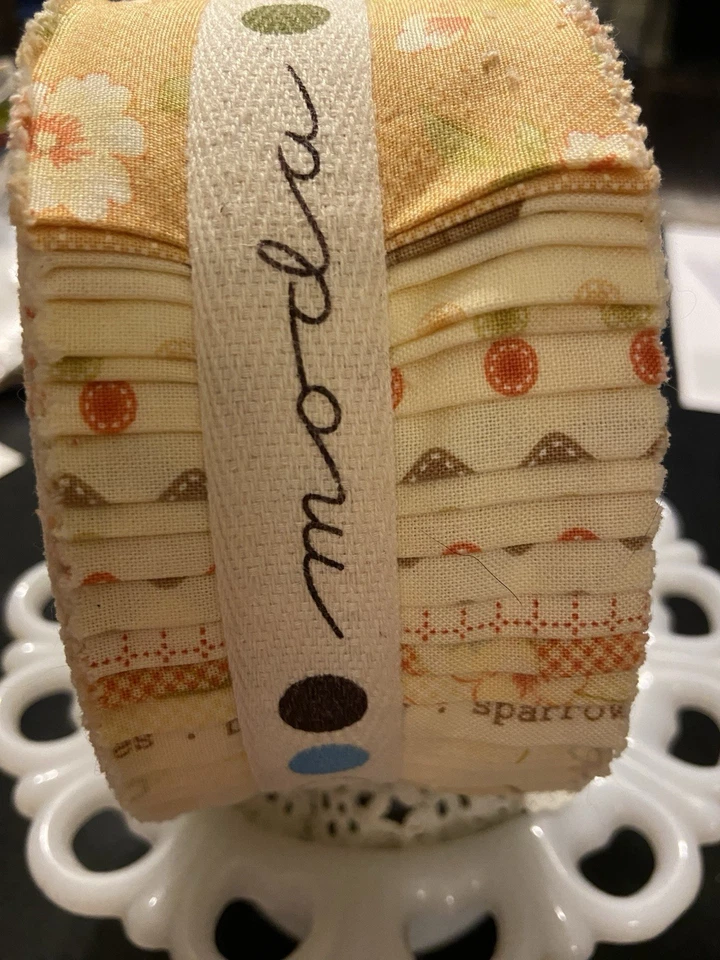 Whimsy By Fig Tree Quilts For Moda Very Rare Hard To Find OOP Jelly Roll - Image 3 of 4