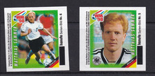 2 Bilder - Sticker Hanuta / Duplo - WM 1998 - Matthias Sammer   Nr. 5 + 6