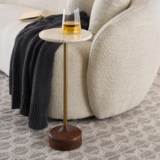 Small Side End Table Drink Stand Round Choose Your Color
