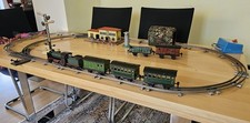 Sehr sch&ouml;ne elektrische M&auml;rklin Zuganlage, Spur 0, 1930er Jahre - viel Zubeh&ouml;r!