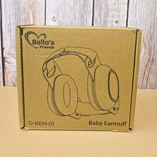 Bella's Friends Baby Earmuffs Noise Reduction Infant Green ABS D-BEM-01