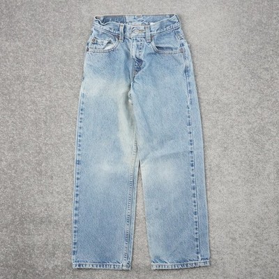 希少　Levi's 569 ルーズフィット Vintage Levi's 569 Slim Loose Fit Youth 21x25 Light Wash Blue