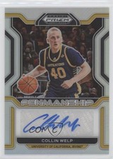 2022-23 Panini Prizm Draft Picks College Penmanship Silver Collin Welp Auto 6l7
