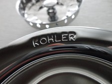 New KOHLER Kitchen Sink Strainer with Tail Pipe / Silver Polished Chrome 8813-CP