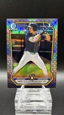 2026 Bowman 1st Andrew Fischer Steel Refractor /100 - Brewers #BCP-149