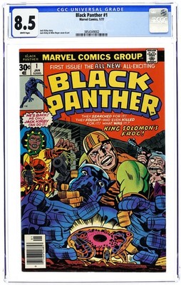 Black Panther #1 CGC 8.5 1977 3854349002
