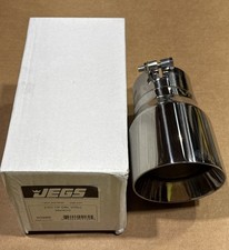 Jegs 30986 Stainless Exhaust Tip 3 Inlet 4 Outlet Double Wall New