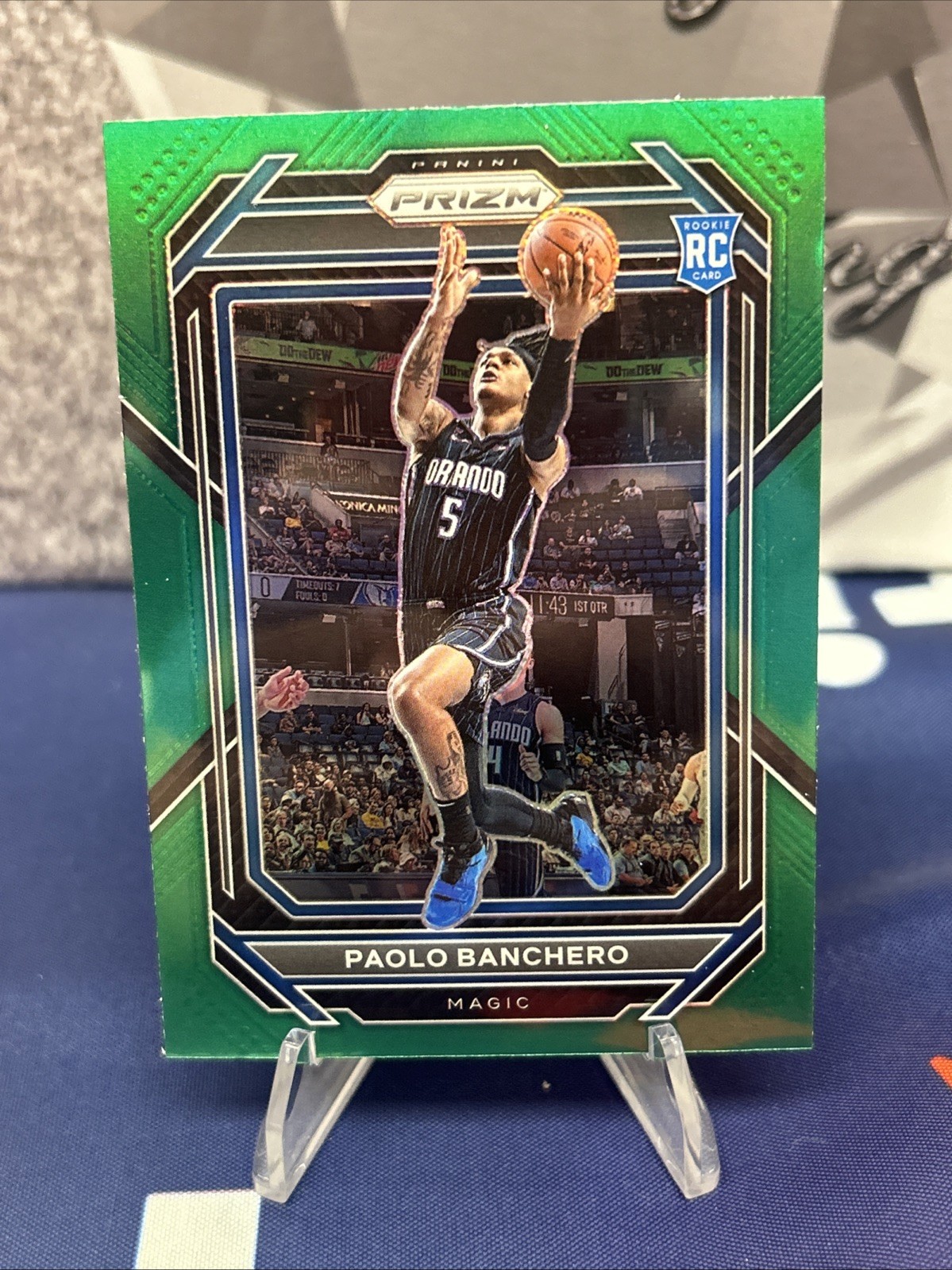 2022-23 Paolo Banchero Panini Prizm Green #249 (RC) Magic