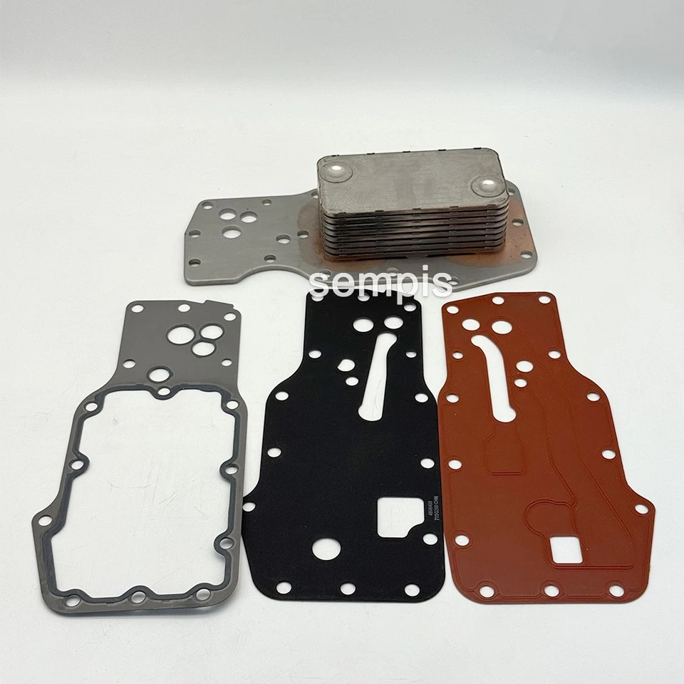 3975818 Oil Cooler & Gasket Cummins For 6.7L 24V ISBE 2007-Present Dodge Ram NEW - Imagem 2 de 4