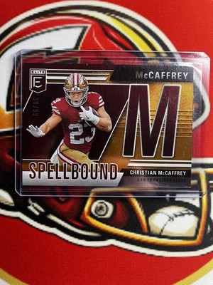 2024 Elite Spellbound Christian McCaffrey Orange #18 /99 