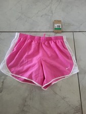 Kid's Girls NIKE Running Shorts Dri-Fit Athletic Lined Pink Size XL