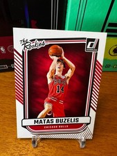 2024-25 Panini Hoops Basketball Matas Buzelis The Rookies #1 Chicago Bulls