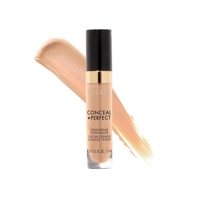 Milani Conceal + Perfect Long Wear Cream, Liquid Luminous Concealer 5ml