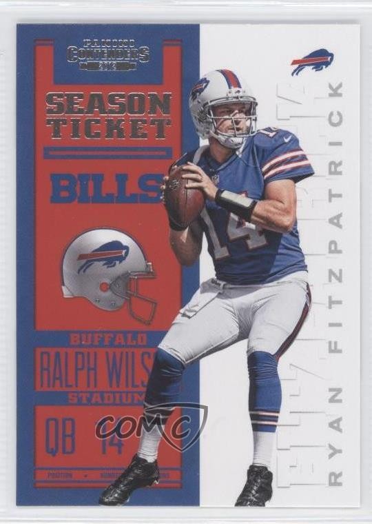 2012 Panini Contenders Season Ticket Ryan Fitzpatrick #11 4k8