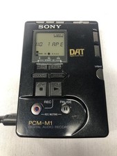 Sony PCM-M1 DAT Digital Audio Recorder Player with Power Supply