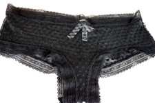 .VTG VICTORIA'S SECRET PINK LACE CHEEKY PANTY 2XL
