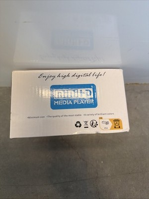 HDMI Mini 1080p Full HD AGPTEK Media Player Blue Opened Box Brand New 