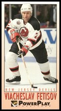 1993-94 Fleer PowerPlay #136 Viacheslav Fetisov TALL BOY New Jersey Devils