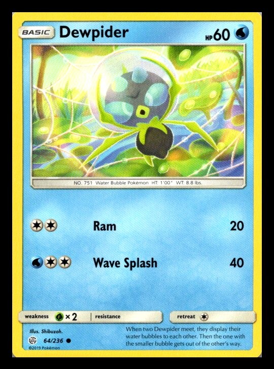 Dewpider SM - Cosmic Eclipse 64/236 NM