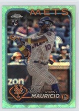 2024 Topps Chrome Logofractor Edition Aqua Refractor /199 Ronny Mauricio 0bg8
