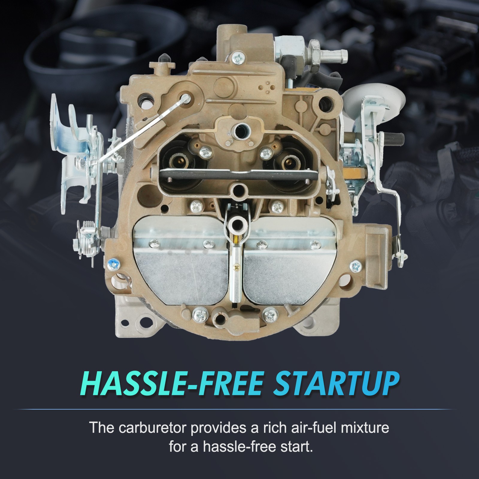 Rochester Quadrajet Carburetor 4 Barrel for Chevy GMC 327 350 396 427 454 750CFM