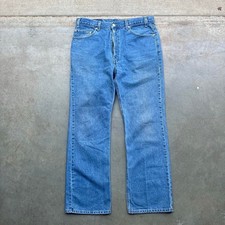 Levi's 517 Boot Cut Jeans W36 L31 Blue Medium Wash Denim
