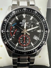 Casio Edifice EFV540D-1A Chronograph Black Dial Men s Watch