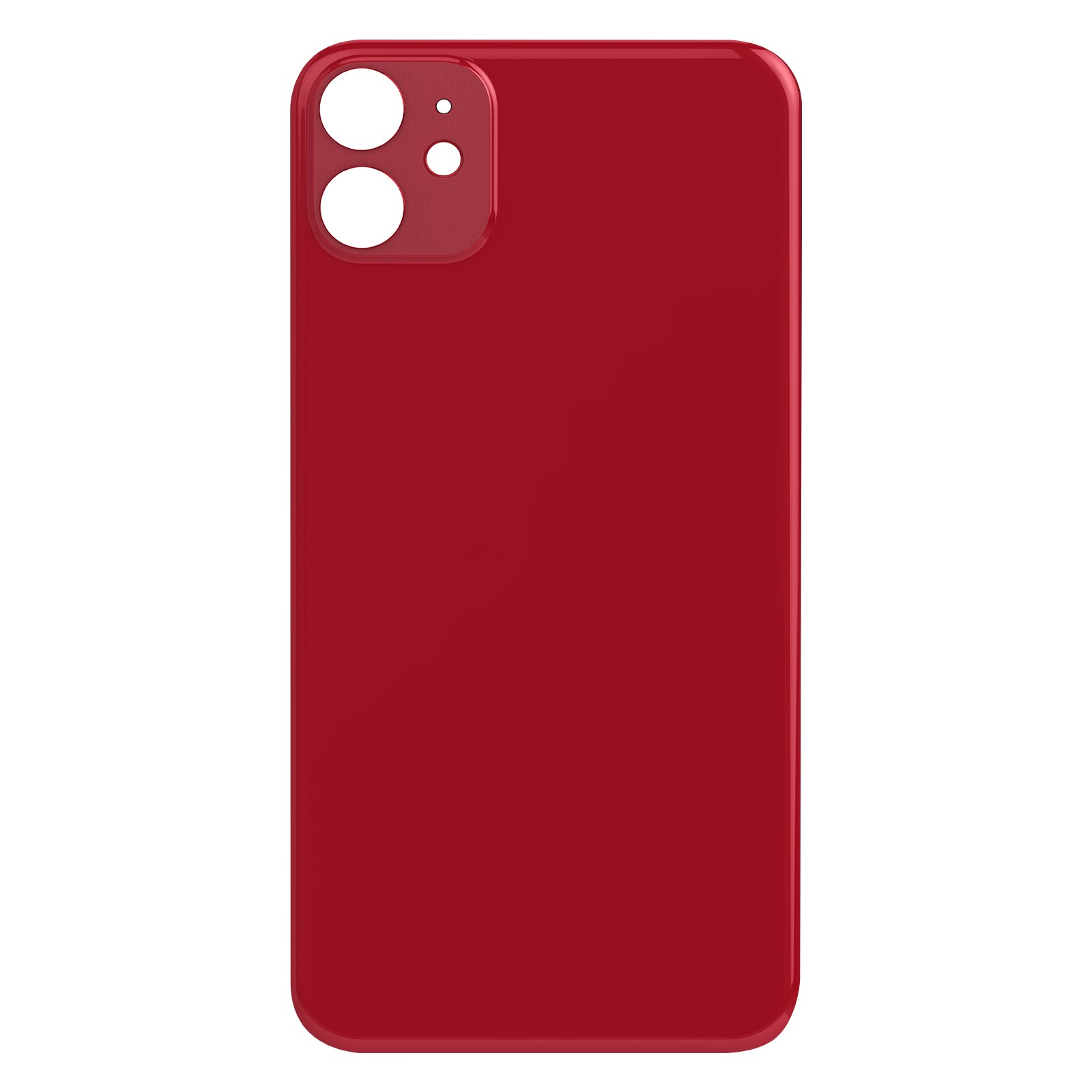 Face arrière iPhone 11 rouge Clappio pour rénover votre téléphone