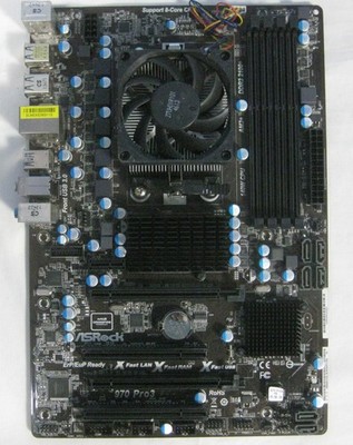 ASRock 970 Pro3 REV. 2.0 mit CPU AMD FX-4300 / Sockel AM3+