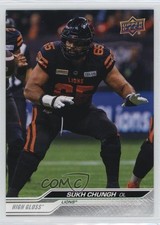 2024 Upper Deck CFL High Gloss 10/10 Sukh Chungh #49 b9t