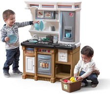Step2 Lifestyle Custom Kids Kitchen Playset, Indoor/Outdoor Kitchenette, Interac