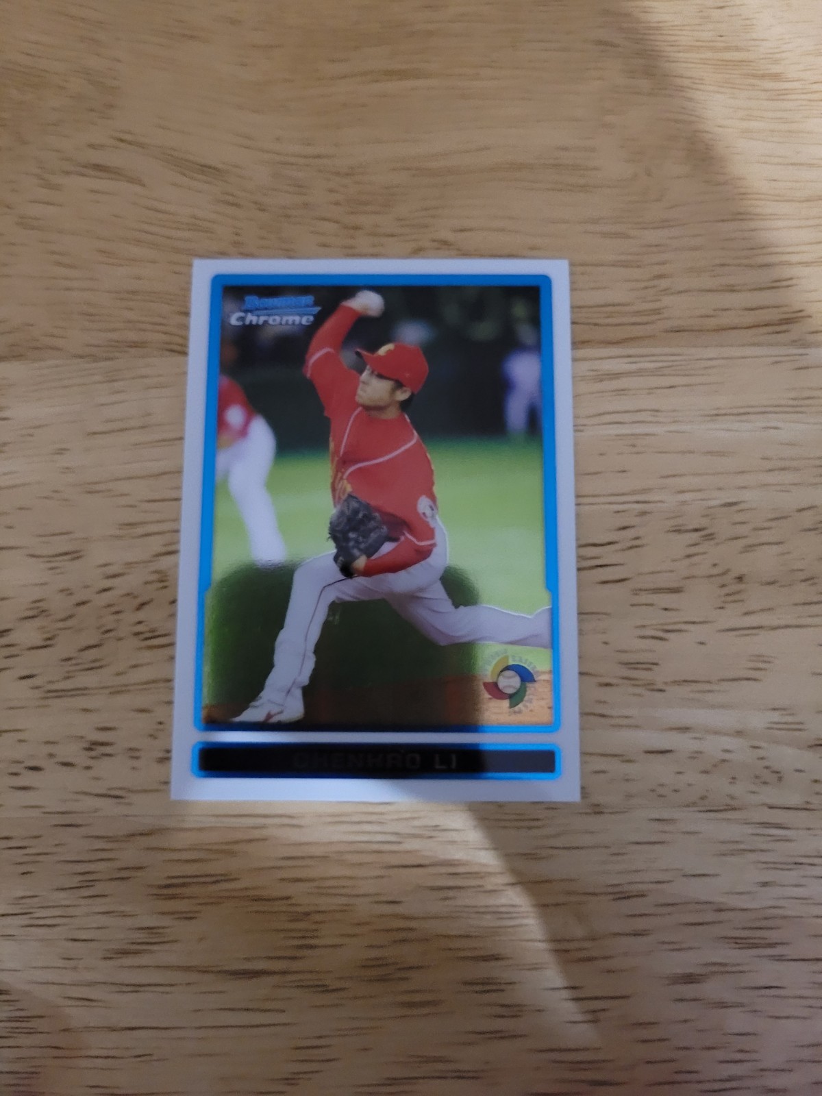 2009 Bowman Chrome WBC Prospects #BCW17 Chenhao Li