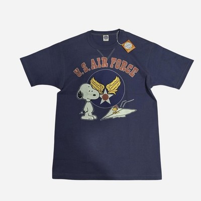 RARE Toys McCoy & Co Snoopy U.S. Air Force Navy Blue Cotton T 