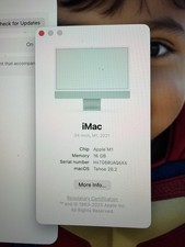Apple iMac 24-inch 2021 With Magic Keyboard And Trackpad