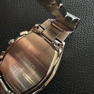 Seiko Wired 7T92 0NZ0 Quartz Date Chronograph Watch for Men | eBay