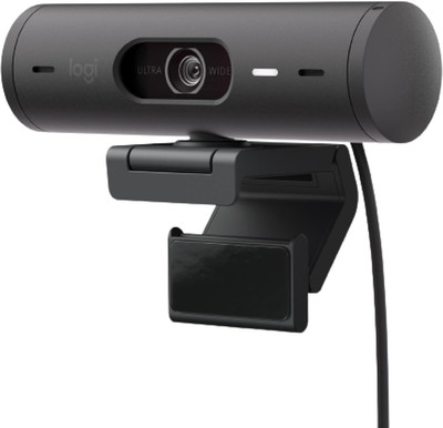 Brio 501 Full HD Webcam with Auto Light Correction,Show Mode, Dual Noise Reducti