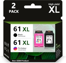 61XL XXL Ink Cartridge For HP OfficeJet 2620 2622 4630 4635 ENVY 4500 5530 lot