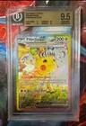 The Pokémon Company Pikachu ex 238/191 Surging Sparks SIR Holo English BGS 9.5