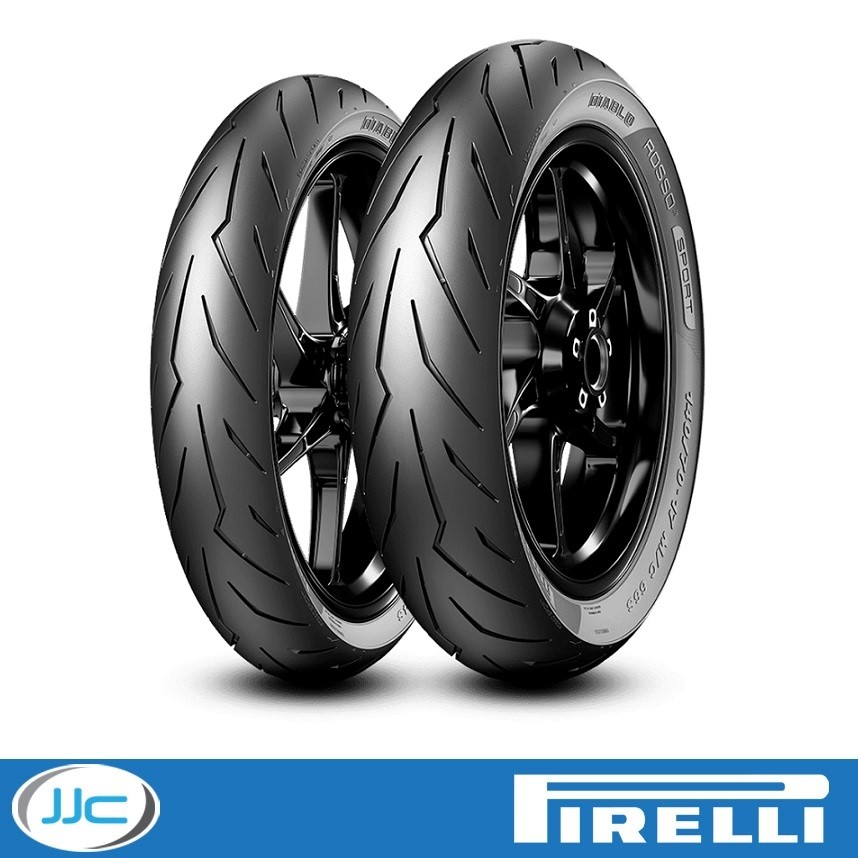 Tyre PIRELLI diablo rosso Sport 110/70-17 M/C 54s TL for Moto Spare Parts - Image 3